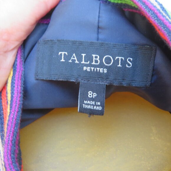 Talbots striped jacket - Picture 6 of 7